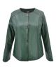 WOMAN LEATHER JACKET CODE: 05-W-MOON (GREEN-D)